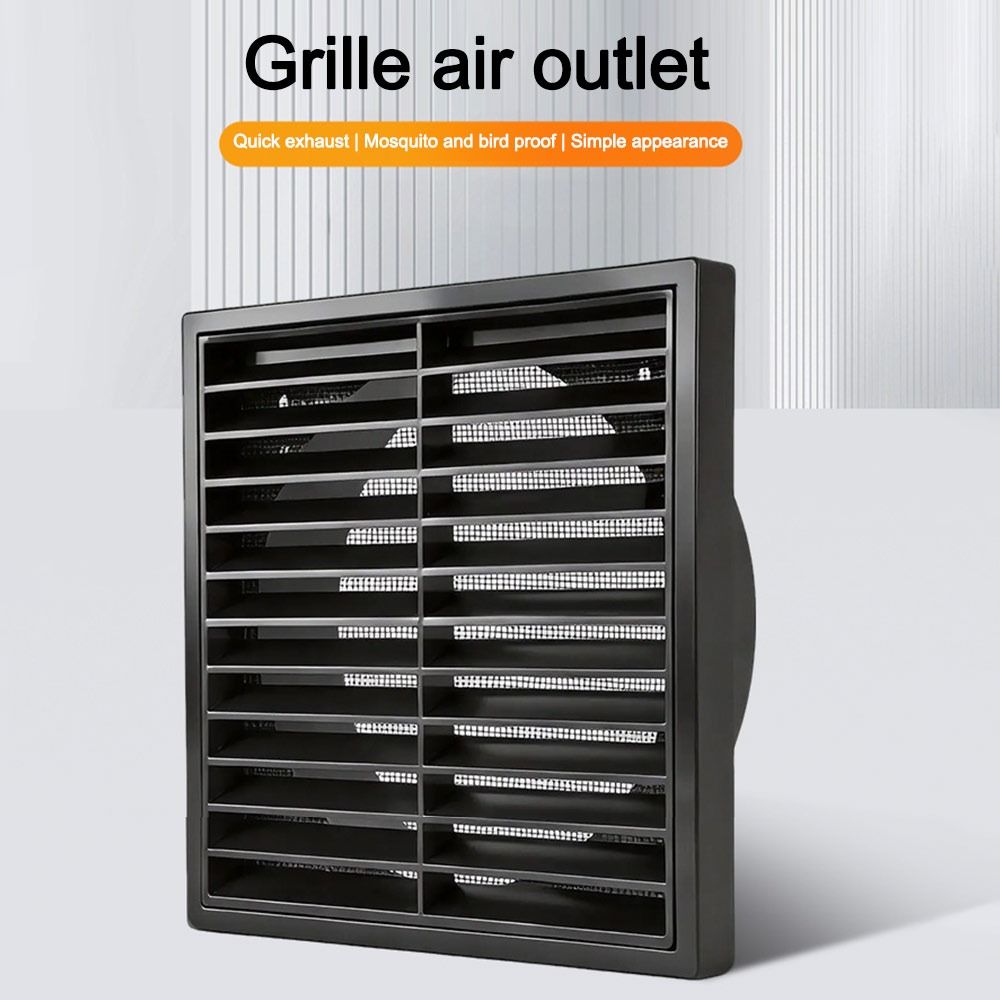 Ventilation Grille Aluminum - Прочная вентиляционная решетка 4/5/6/8 дюймов, сетчатая,