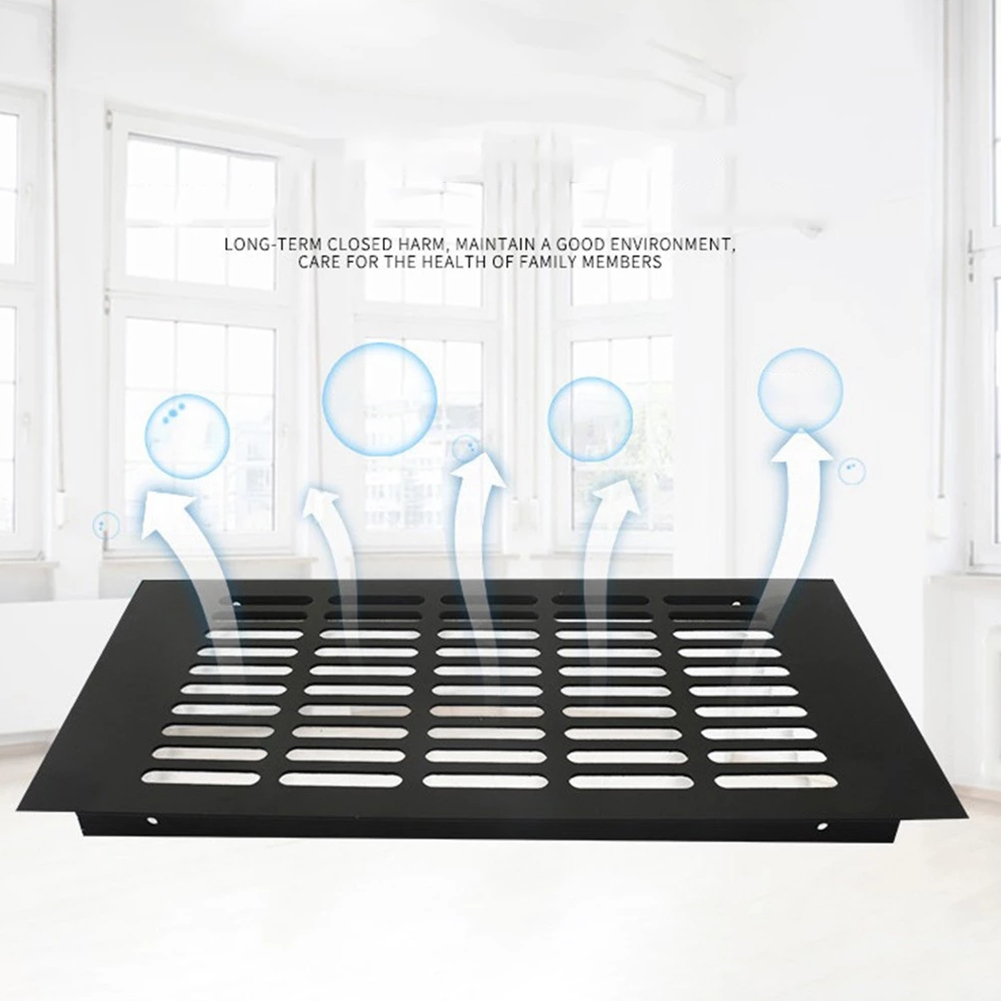 Ventilation Grille Aluminum - 150/200/225/250/300/350/400 мм Широкие вентиляционные отверстия, перфорированный