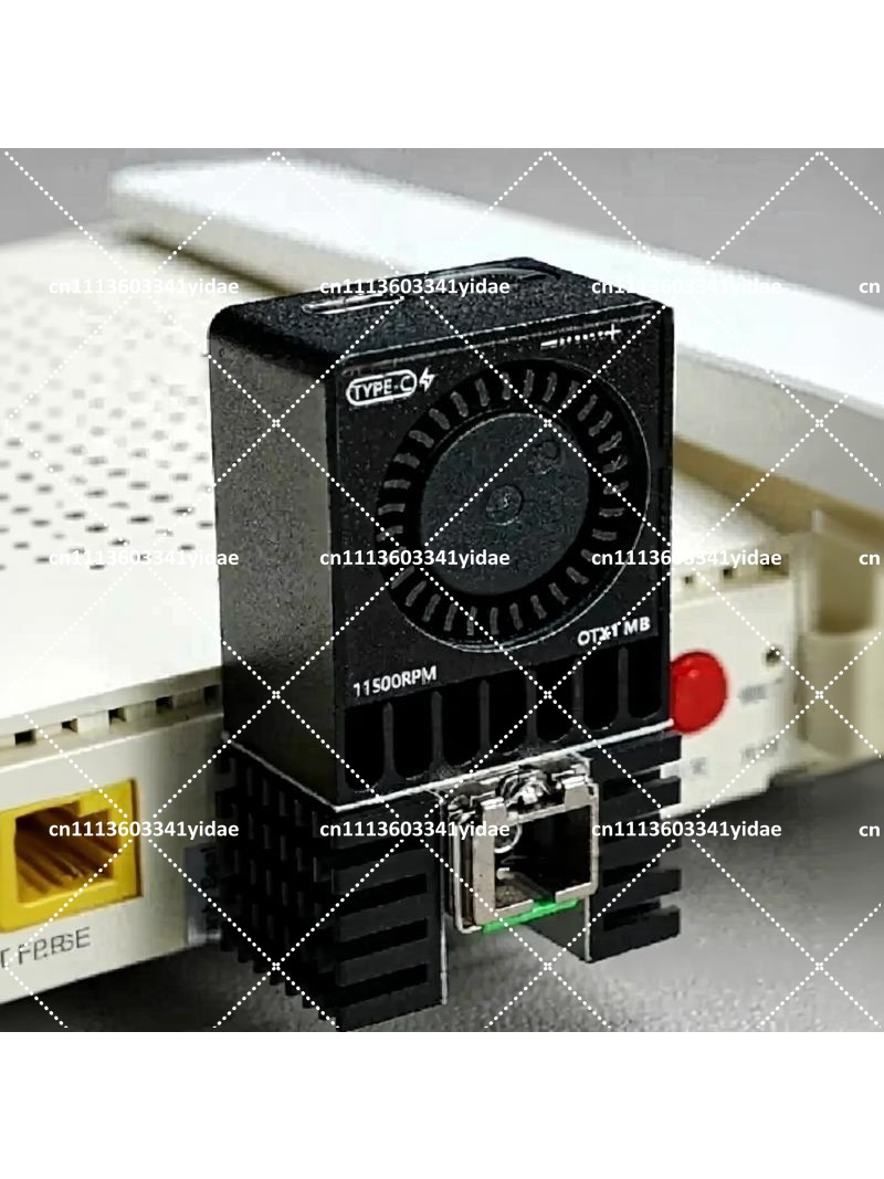 Heatsink Aluminum - Цельноалюминиевый радиатор для оптоэлектронных преобразований, вентилятор