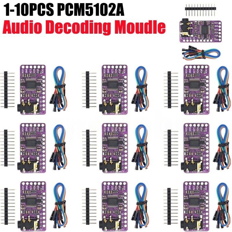 Pcm5102 - Цифровой аудиомодуль XCW Interface I2S PCM5102A