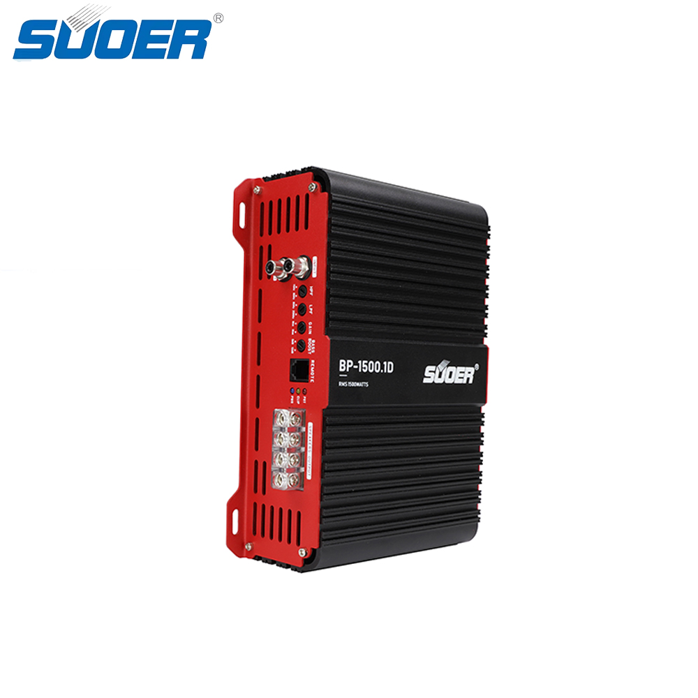 Class D Amplifier - Автомобильный усилитель Suoer BP-1500 класса D,