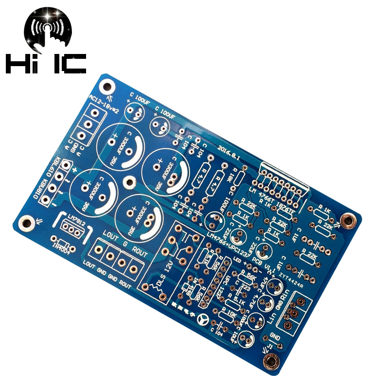 Audio Amplifier Board - Плата усилителя мощности LM766 LM1876, печатная
