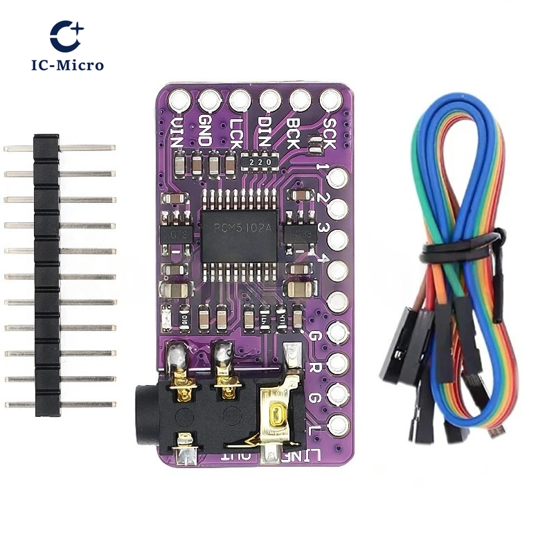 Pcm5102 - 1-10 шт. интерфейс I2S PCM5102A ЦАП