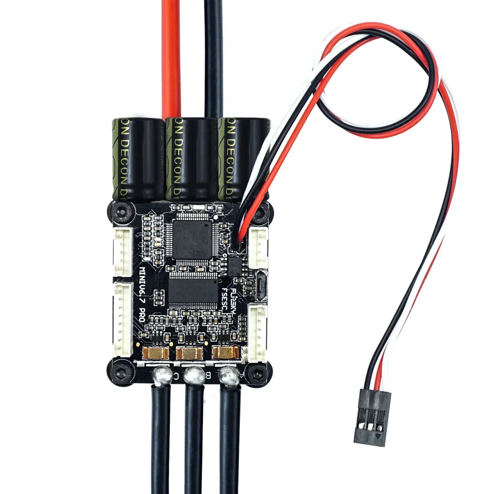 Новый Flipsky 4-12S 70A Mini F – обзор и цена Heatsink Aluminum