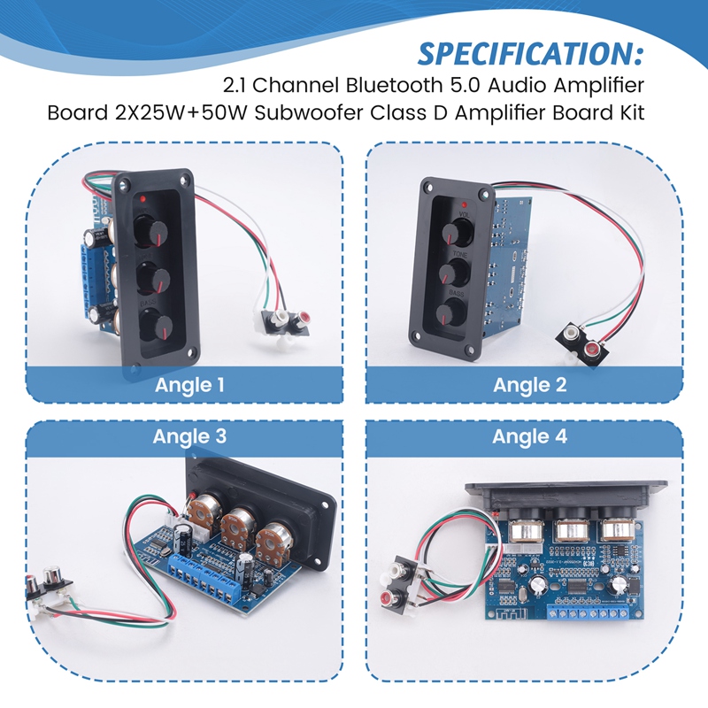 2.1-канальная плата аудиоусили – обзор и цена Class D Amplifier