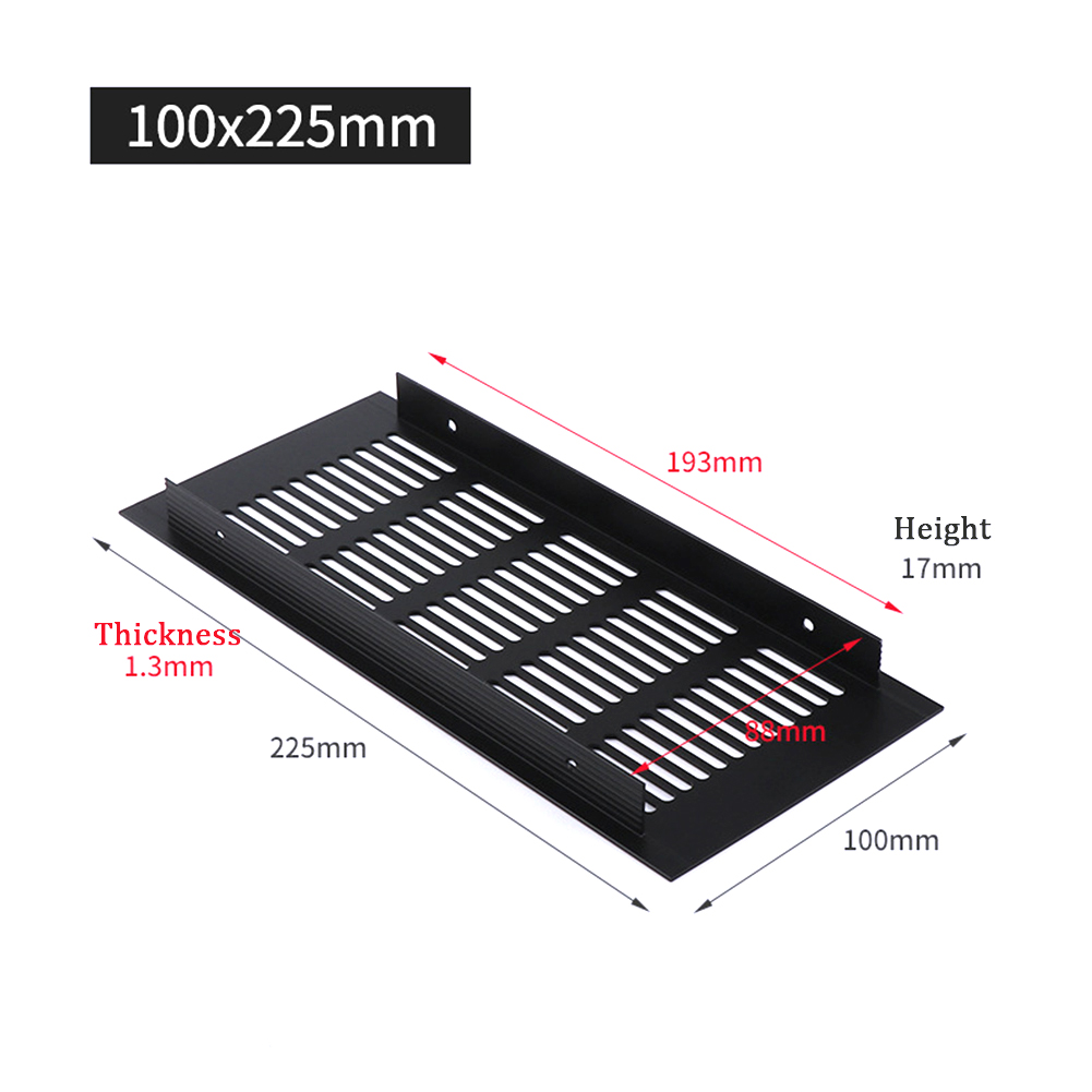 150/200/225/250/300/350/400 мм – обзор и цена Ventilation Grille Aluminum