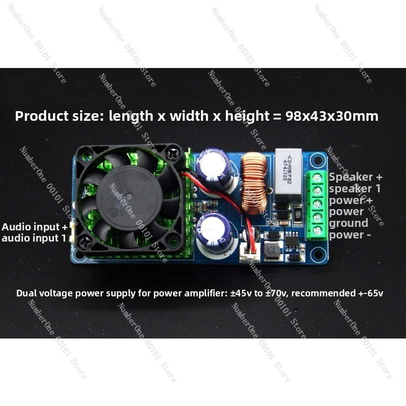 Плата моноусилителя класса D I – обзор и цена Hifi Amplifier Board