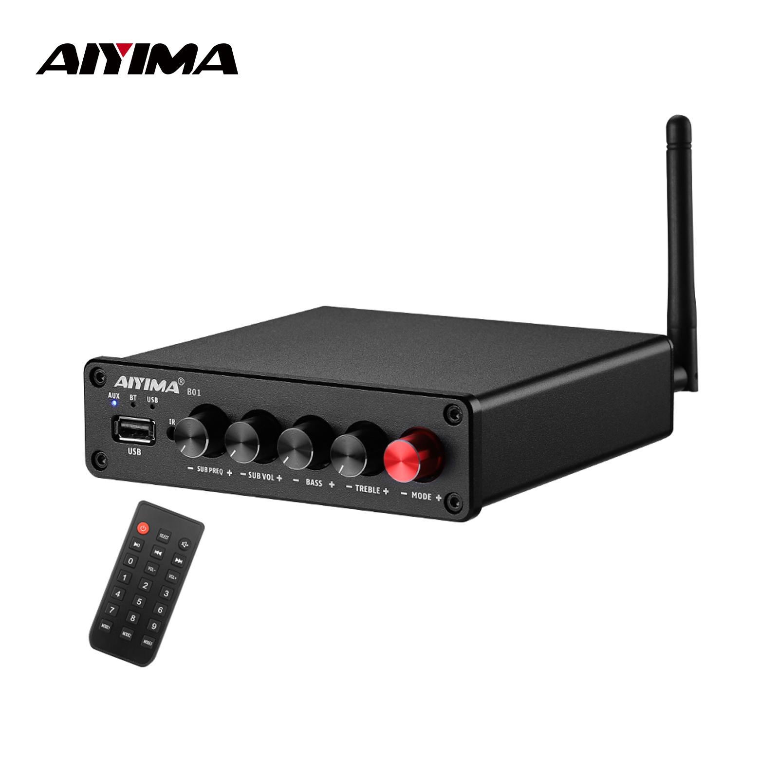 Усилитель мощности AIYIMA B01  – обзор и цена Es9018 Dac