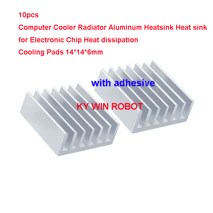 10 шт. миниатюрных алюминиевых – обзор и цена Heatsink Aluminum