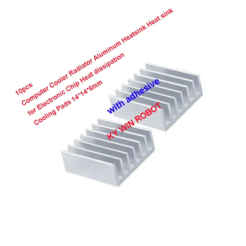 10 шт. миниатюрных алюминиевых – обзор и цена Heatsink Aluminum