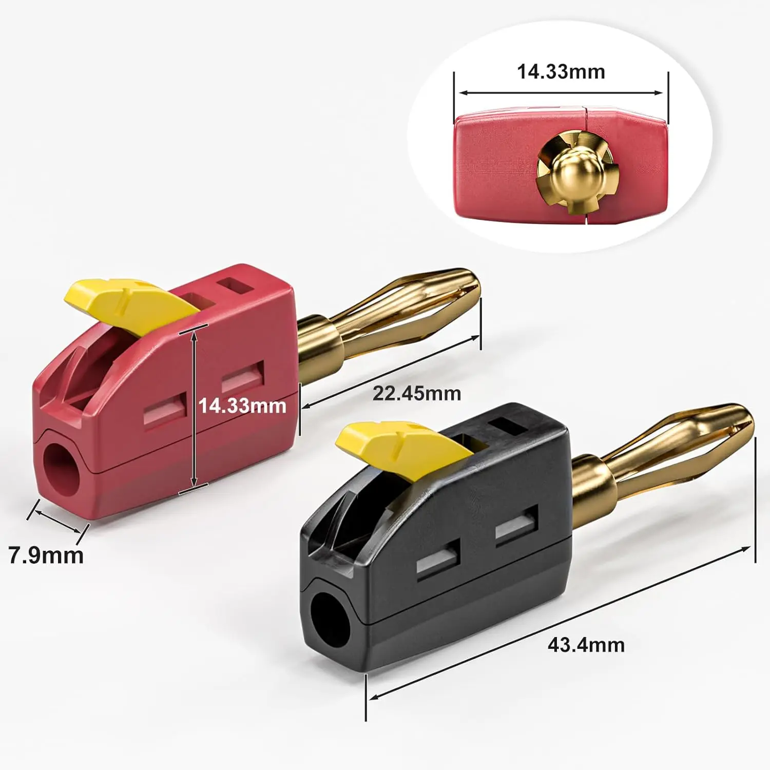 Портативные 32А 4мм безпайковы – обзор и цена Banana Plug