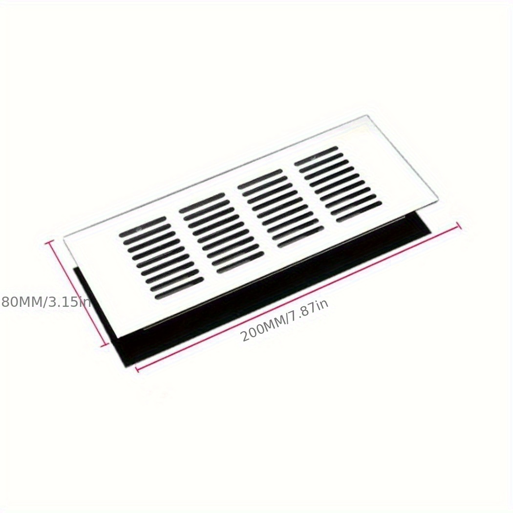 2 шт., 80 мм, вентиляционная р – обзор и цена Ventilation Grille Aluminum