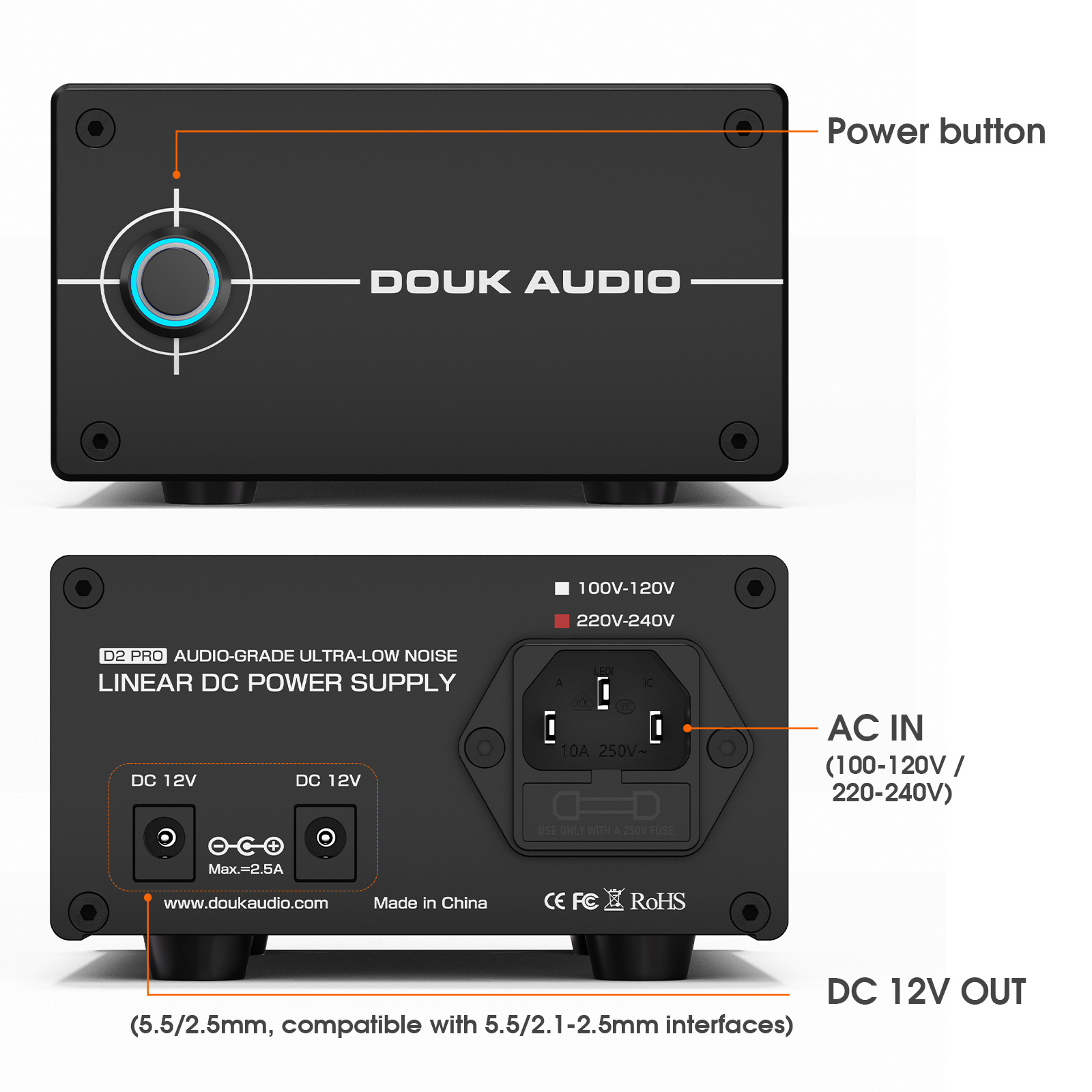 Регулируемый линейный источник – обзор и цена Audio Dac