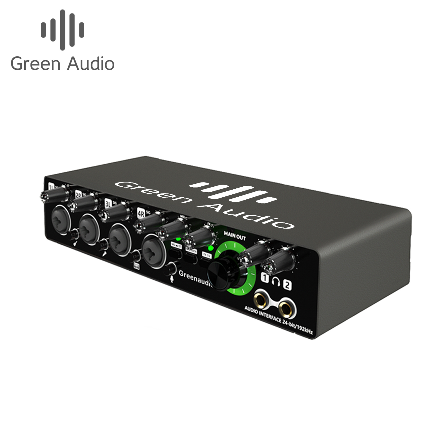 Аудиоинтерфейс GAX-MD44 Green  – обзор и цена Usb Sound Card