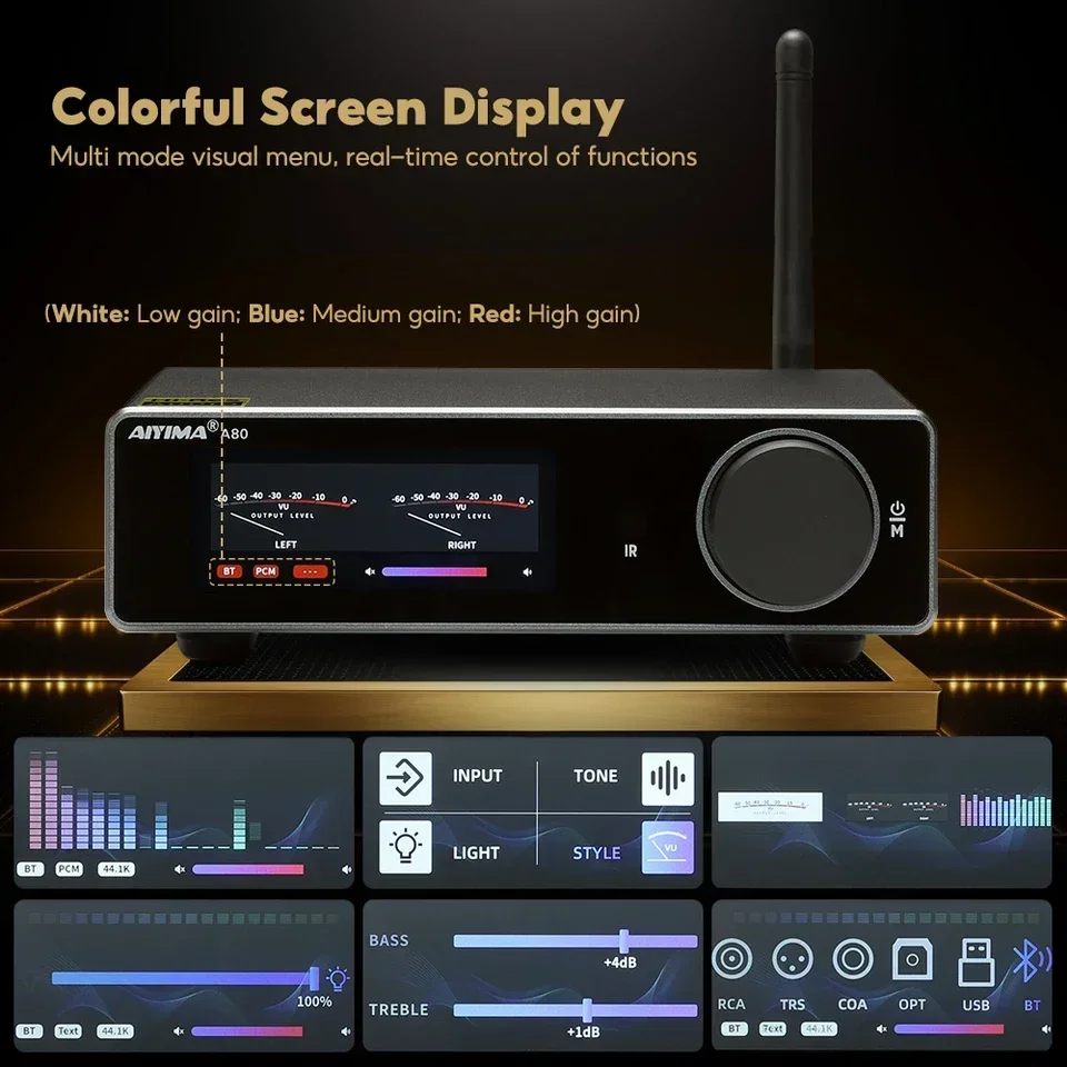 В наличии: Домашний усилитель  – обзор и цена Class D Amplifier